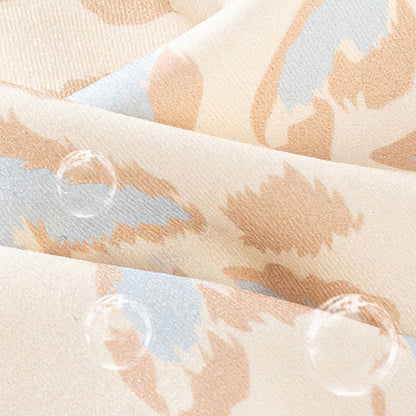 Nahtloses Unterwäsche-Set mit Leopardenmuster für Damen (BH & Slip)