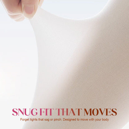Leichte, transparente Strumpfhose mit Muster für Damen