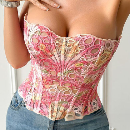 Damen Shapewear-Bustier mit Schnürung