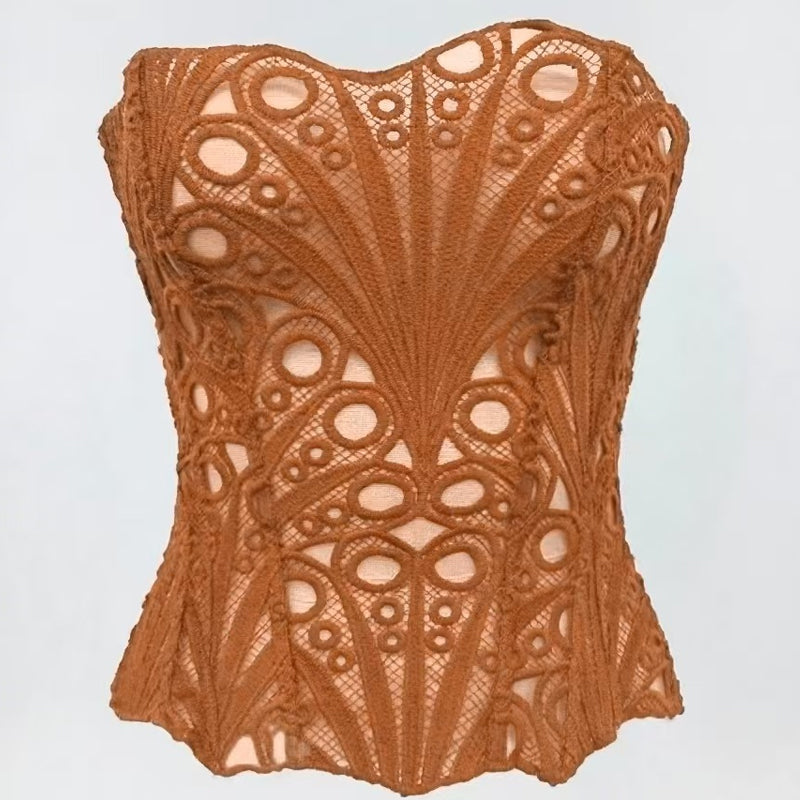 Damen Shapewear-Bustier mit Schnürung