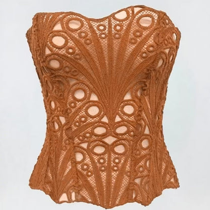 Damen Shapewear-Bustier mit Schnürung