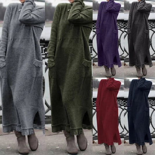 🔥Ferienangebot 58 % Rabatt🔥Lockeres Maxikleid aus Spitze in Übergröße Nein