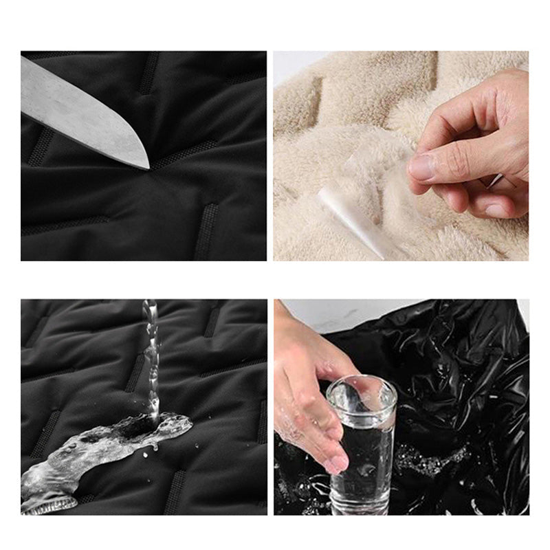 💖HOT SALE 50% OFF✨️❄️Unisex Winter Warm Casual Sleeveless Quilted Vest With Fleece Lining