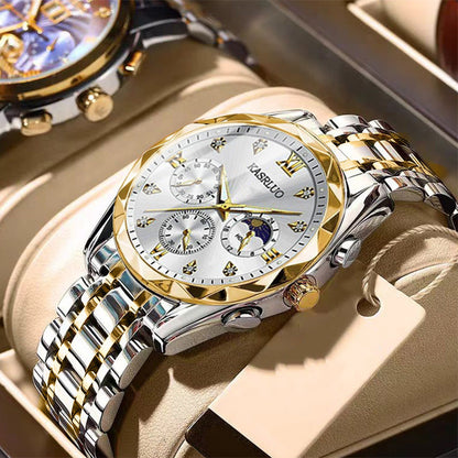 Waterdicht quartzhorloge voor heren ✨