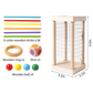 ⭐Houten paalspel met ballen voor kinderen