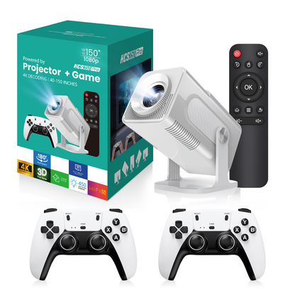 🌲Kerstspecial🌲HCS350Max draagbare LCD Full HD-projector